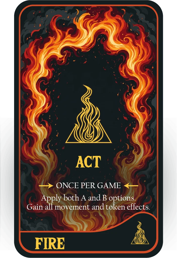 Identity Card Front (Fire)